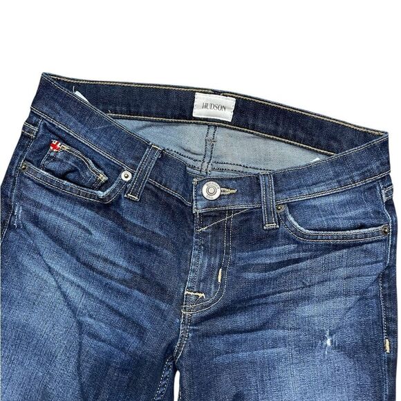 HUDSON Muse Crop Skinny with 5" Cuff Size 26 - Picture 4 of 8